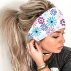 Unique Design Women's Summer Hair Bands Print Headband Stylish Cross Turban Bandanas Hair Accessories Headwrap Headwear Gift Stevvex
