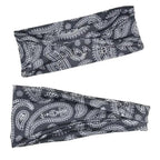 Unique Design Women's Summer Hair Bands Print Headband Stylish Cross Turban Bandanas Hair Accessories Headwrap Headwear Gift Stevvex