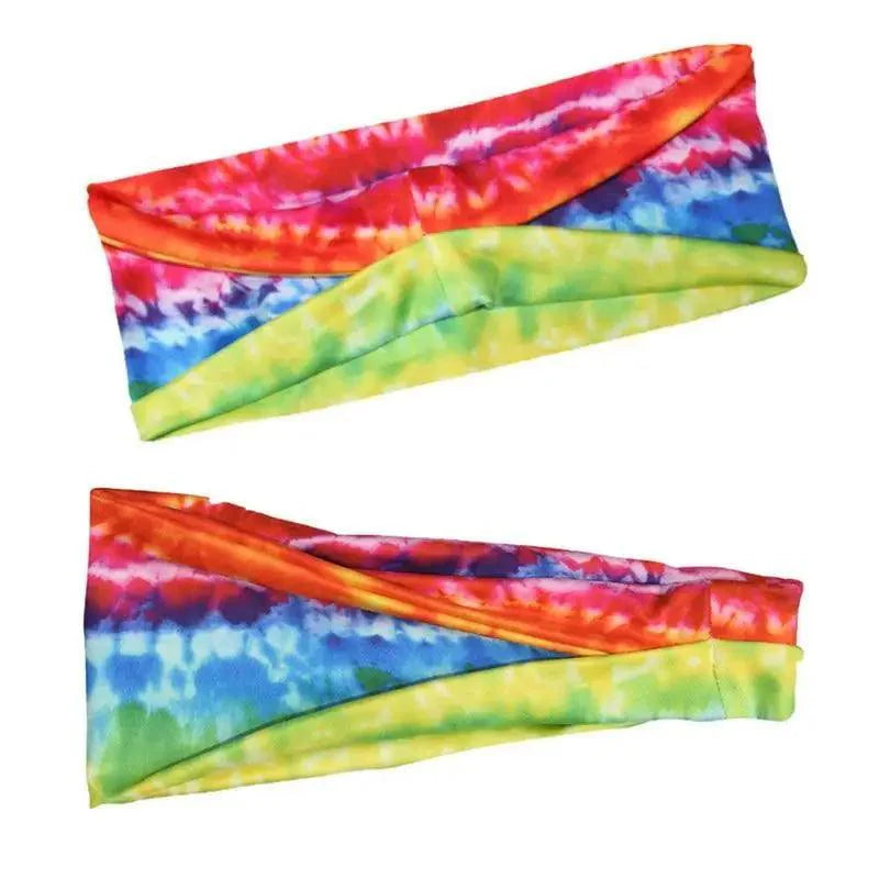 Unique Design Women's Summer Hair Bands Print Headband Stylish Cross Turban Bandanas Hair Accessories Headwrap Headwear Gift Stevvex