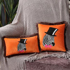 Unique Designed European American Luxury Printed Polyester Cushion Cover Horse printed Lumbar Cover Tassel Edge Modern Throw Pillow Covers Square Decorative Set Cushion Covers For Home Bed Couch Sofa Bench Stevvex