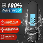 Unique Food Kitchen Digital Meat Thermometer  BBQ Instant Read Food Thermometer Waterproof With Backlight And Magnet For Kitchen Cooking Grilling BBQ Backing Liquids Oil Waterproof Kitchen Thermometer For Cooking Tools Stevvex