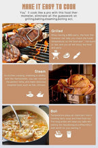 Unique Food Kitchen Digital Meat Thermometer  BBQ Instant Read Food Thermometer Waterproof With Backlight And Magnet For Kitchen Cooking Grilling BBQ Backing Liquids Oil Waterproof Kitchen Thermometer For Cooking Tools Stevvex