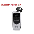 Unique Mini Wireless Earphone Retractable Portable Bluetooth Headset Calls Remind Vibration Sport Run Gamer Headphone Portable Design Comfortable HI-FI Stereo Earphones Noise Cancelling Bluetooth Earpiece Stevvex