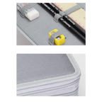 Unique Purple Cute Big 36/48/72 Holes Stationery Students Pencil Case High Quality Large Capacity Pencil Box Stevvex