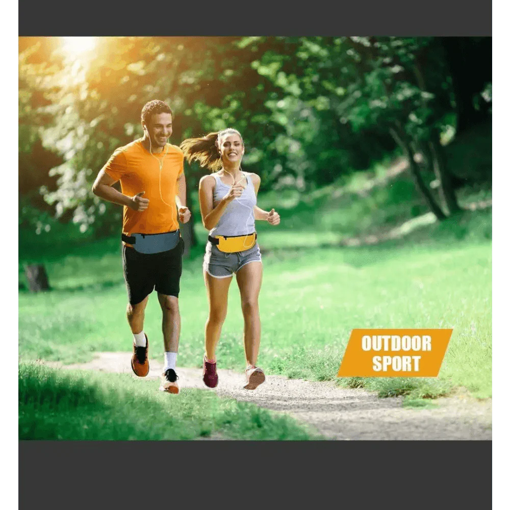 Unique  Running Fanny Pack Sports Belt Bag Stylish Ultra Light Bounce Free Waist Pouch Bag Fitness Workout Belt Sport Waist Pack Stevvex