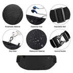 Unique  Running Fanny Pack Sports Belt Bag Stylish Ultra Light Bounce Free Waist Pouch Bag Fitness Workout Belt Sport Waist Pack Stevvex