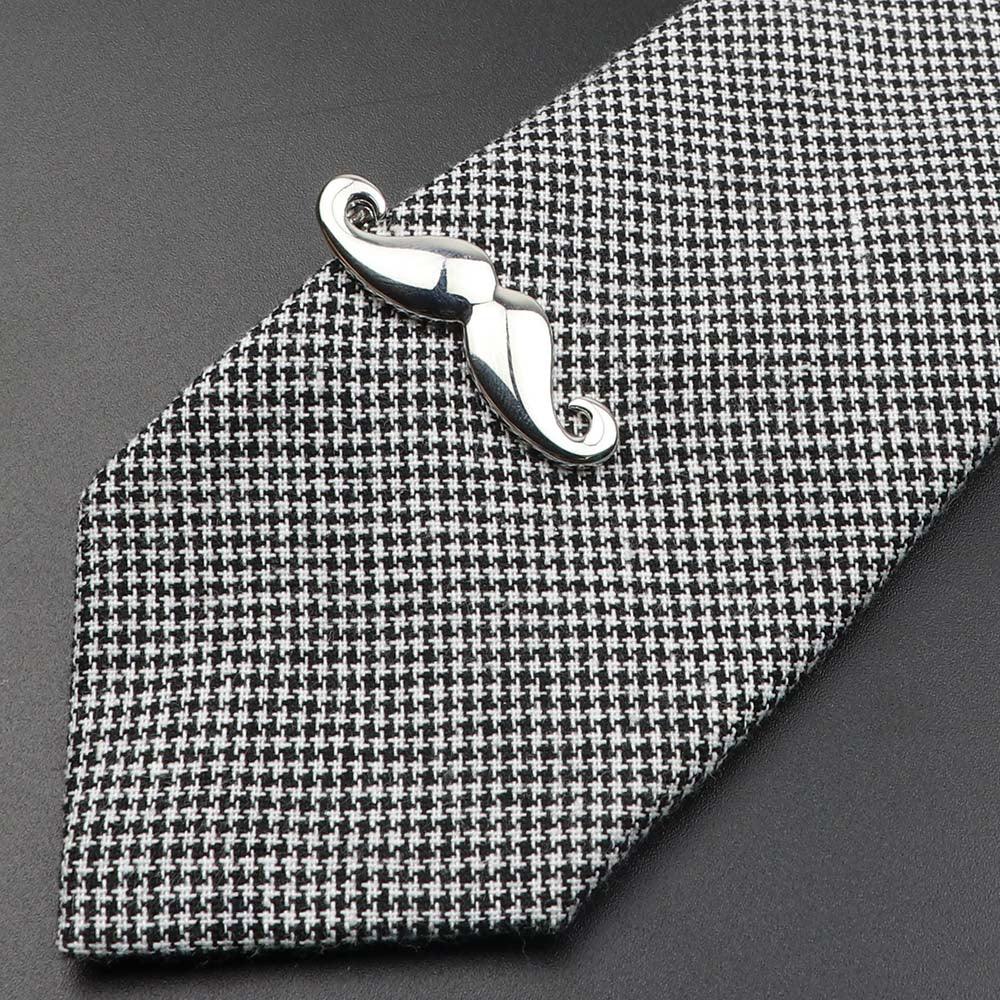 Unique Stainless Tie Clips Guitar Lizard Shaped Tie Clips Tie Clip Classic Tie Bar Clip Regular Trendy Durable Metallic Necktie Clips Wedding Business Ties Necktie Clips Pin For Mens Ideal Gift Stevvex