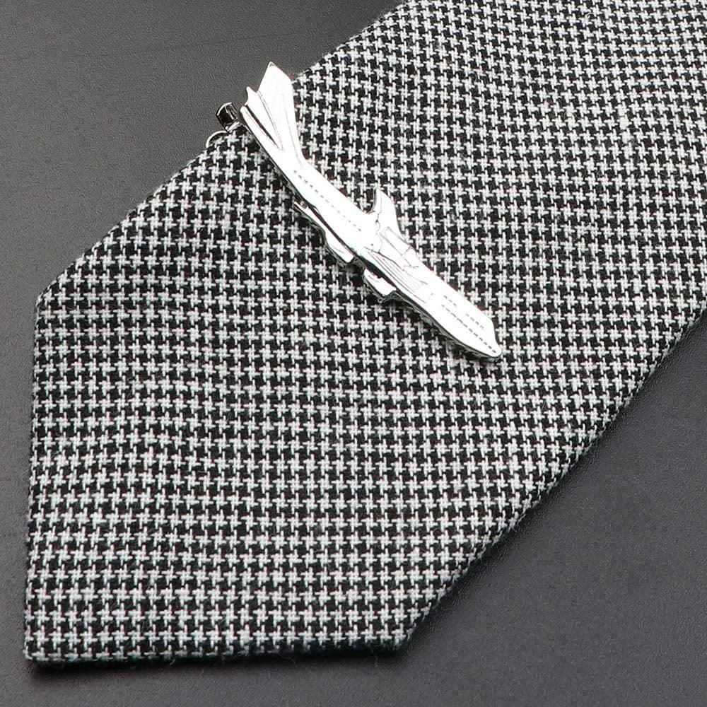 Unique Stainless Tie Clips Guitar Lizard Shaped Tie Clips Tie Clip Classic Tie Bar Clip Regular Trendy Durable Metallic Necktie Clips Wedding Business Ties Necktie Clips Pin For Mens Ideal Gift Stevvex