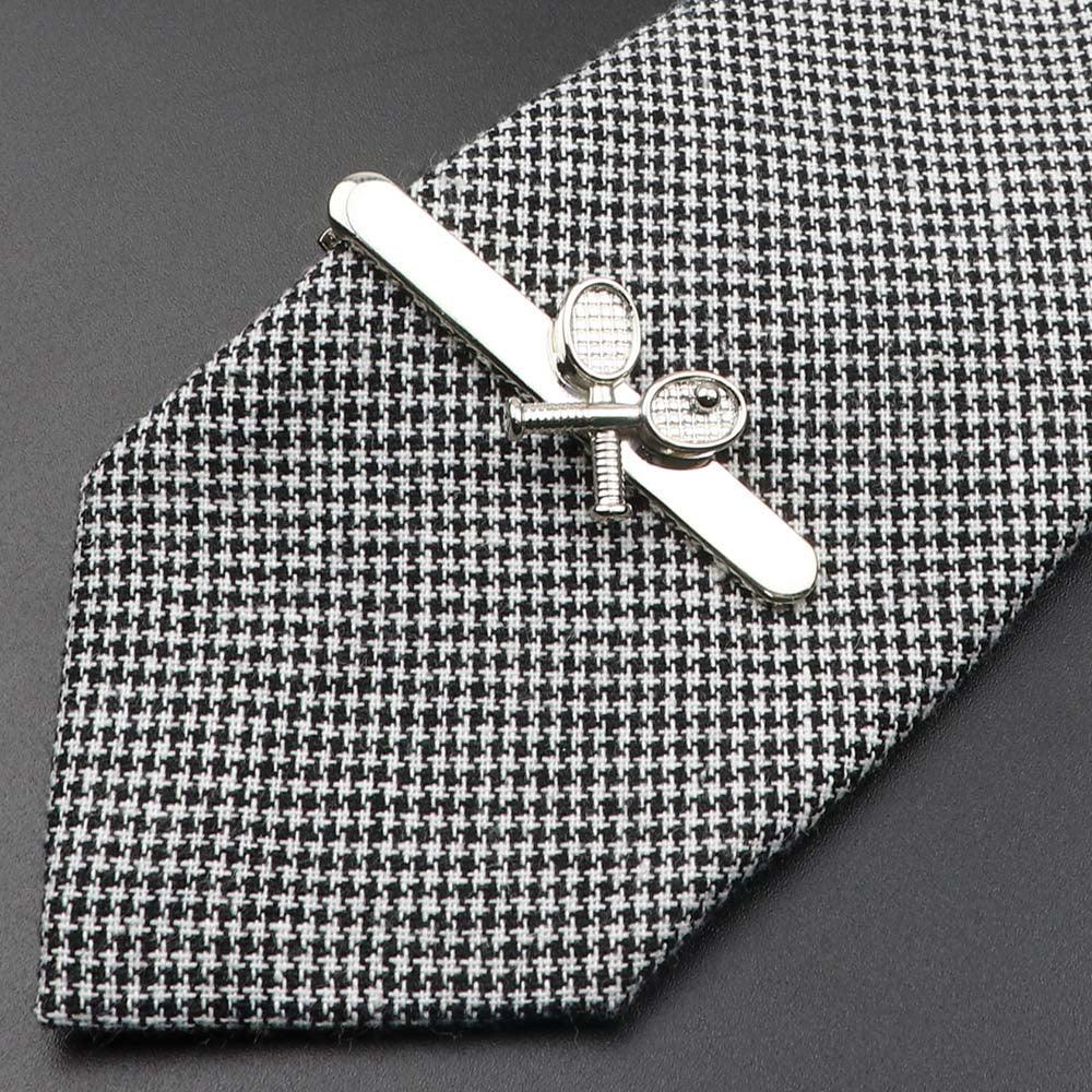 Unique Stainless Tie Clips Guitar Lizard Shaped Tie Clips Tie Clip Classic Tie Bar Clip Regular Trendy Durable Metallic Necktie Clips Wedding Business Ties Necktie Clips Pin For Mens Ideal Gift Stevvex