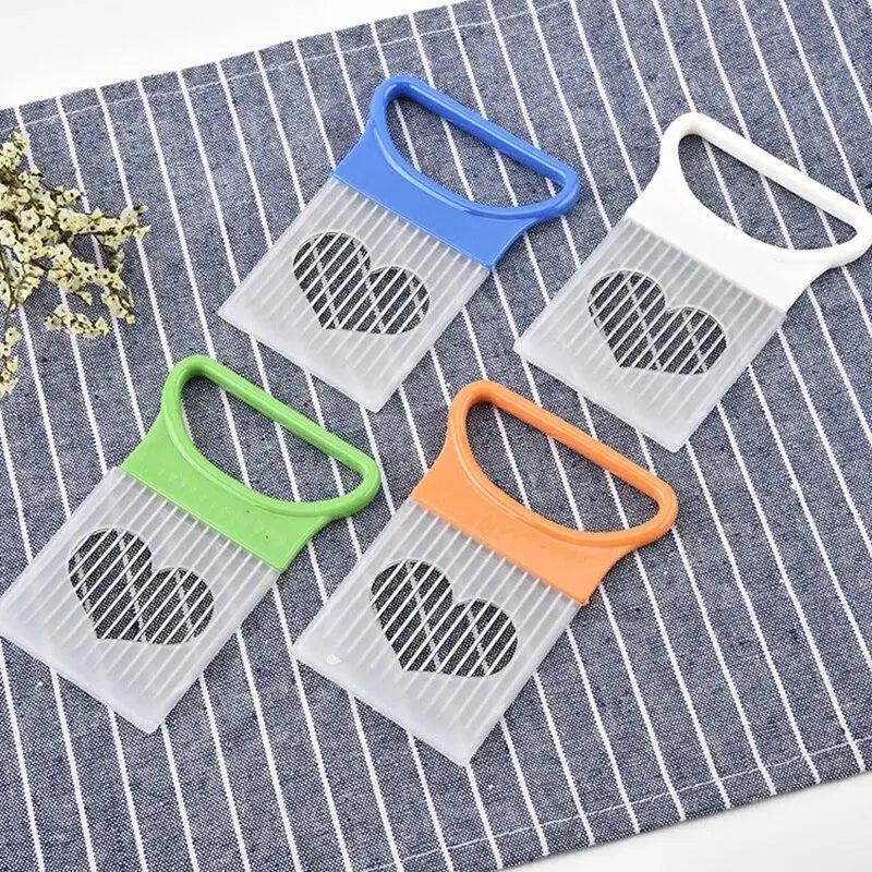 Unique Style 1PC Stainless Steel Onion Needle Onion Holder Handheld Simple Slicer Fruit Vegetable Cutter Potato Kitchen Tool Bar Accessories Stevvex