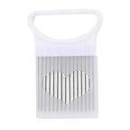 Unique Style 1PC Stainless Steel Onion Needle Onion Holder Handheld Simple Slicer Fruit Vegetable Cutter Potato Kitchen Tool Bar Accessories Stevvex