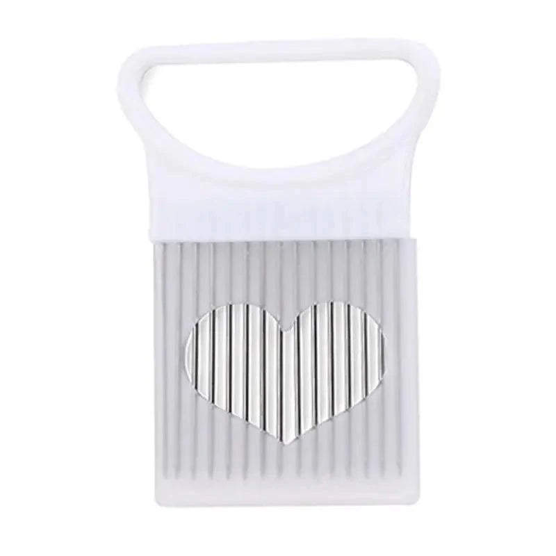Unique Style 1PC Stainless Steel Onion Needle Onion Holder Handheld Simple Slicer Fruit Vegetable Cutter Potato Kitchen Tool Bar Accessories Stevvex
