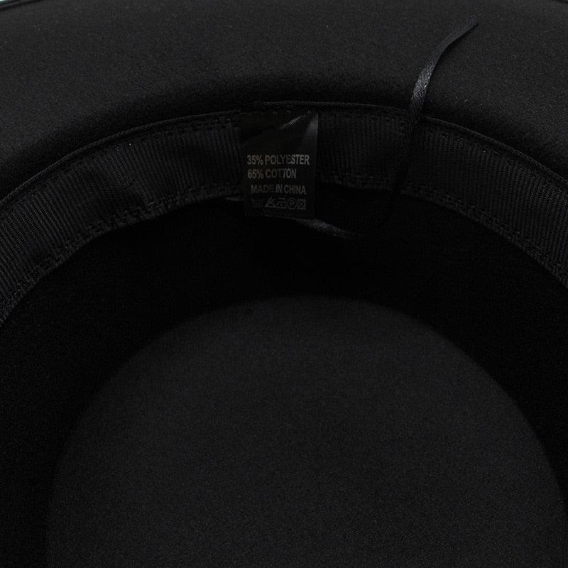 Unique Style Fedora Hats For Women Retro New Trendy Wide Brim Cap For Summer Party Women's Hat Big Fedora Hat Luxury Wedding Hats Flat Top Hat Stevvex