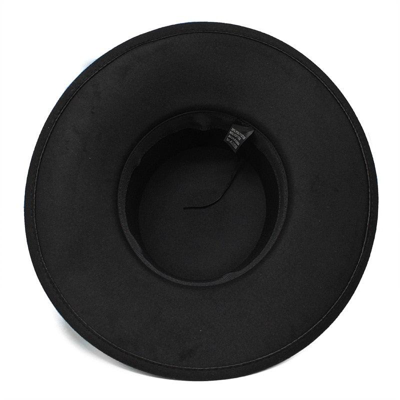 Unique Style Fedora Hats For Women Retro New Trendy Wide Brim Cap For Summer Party Women's Hat Big Fedora Hat Luxury Wedding Hats Flat Top Hat Stevvex
