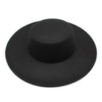 Unique Style Fedora Hats For Women Retro New Trendy Wide Brim Cap For Summer Party Women's Hat Big Fedora Hat Luxury Wedding Hats Flat Top Hat Stevvex
