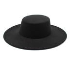 Unique Style Fedora Hats For Women Retro New Trendy Wide Brim Cap For Summer Party Women's Hat Big Fedora Hat Luxury Wedding Hats Flat Top Hat Stevvex