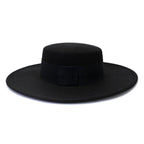 Unique Style Fedora Hats For Women Retro New Trendy Wide Brim Cap For Summer Party Women's Hat Big Fedora Hat Luxury Wedding Hats Flat Top Hat Stevvex