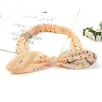 Unique Style Women's Soft Solid Print Headbands Vintage Cross Knot Elastic Hairbands Bandanas Girls Hair Bands Hair Accessories Stevvex