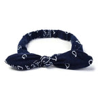 Unique Style Women's Soft Solid Print Headbands Vintage Cross Knot Elastic Hairbands Bandanas Girls Hair Bands Hair Accessories Stevvex