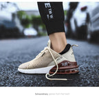 Unisex Air Cushion Running Shoes Mens Sneakers Breathable Light Sports Shoes Training Jogging Arch Support Tennis Shoe Breathable Air Cushion Sneakers For Gym Workout Stevvex