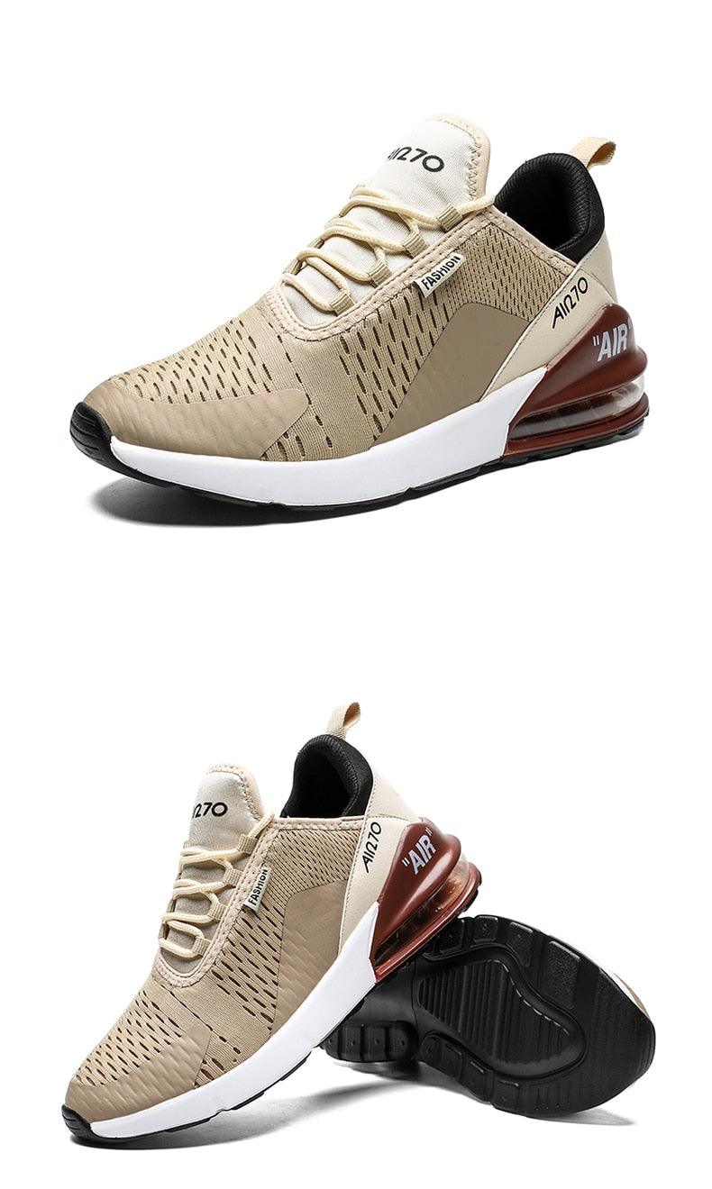 Unisex Air Cushion Running Shoes Mens Sneakers Breathable Light Sports Shoes Training Jogging Arch Support Tennis Shoe Breathable Air Cushion Sneakers For Gym Workout Stevvex