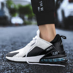 Unisex Air Cushion Running Shoes Mens Sneakers Breathable Light Sports Shoes Training Jogging Arch Support Tennis Shoe Breathable Air Cushion Sneakers For Gym Workout Stevvex