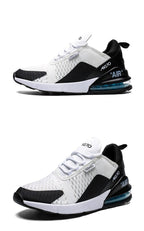 Unisex Air Cushion Running Shoes Mens Sneakers Breathable Light Sports Shoes Training Jogging Arch Support Tennis Shoe Breathable Air Cushion Sneakers For Gym Workout Stevvex