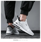 Unisex Air Cushion Running Shoes Mens Sneakers Breathable Light Sports Shoes Training Jogging Arch Support Tennis Shoe Breathable Air Cushion Sneakers For Gym Workout Stevvex
