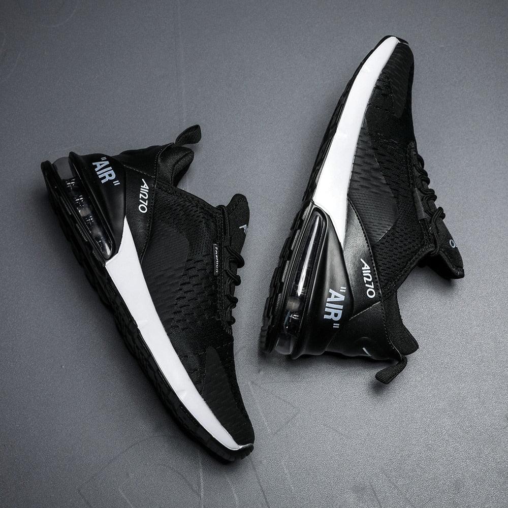 Unisex Air Cushion Running Shoes Mens Sneakers Breathable Light Sports Shoes Training Jogging Arch Support Tennis Shoe Breathable Air Cushion Sneakers For Gym Workout Stevvex