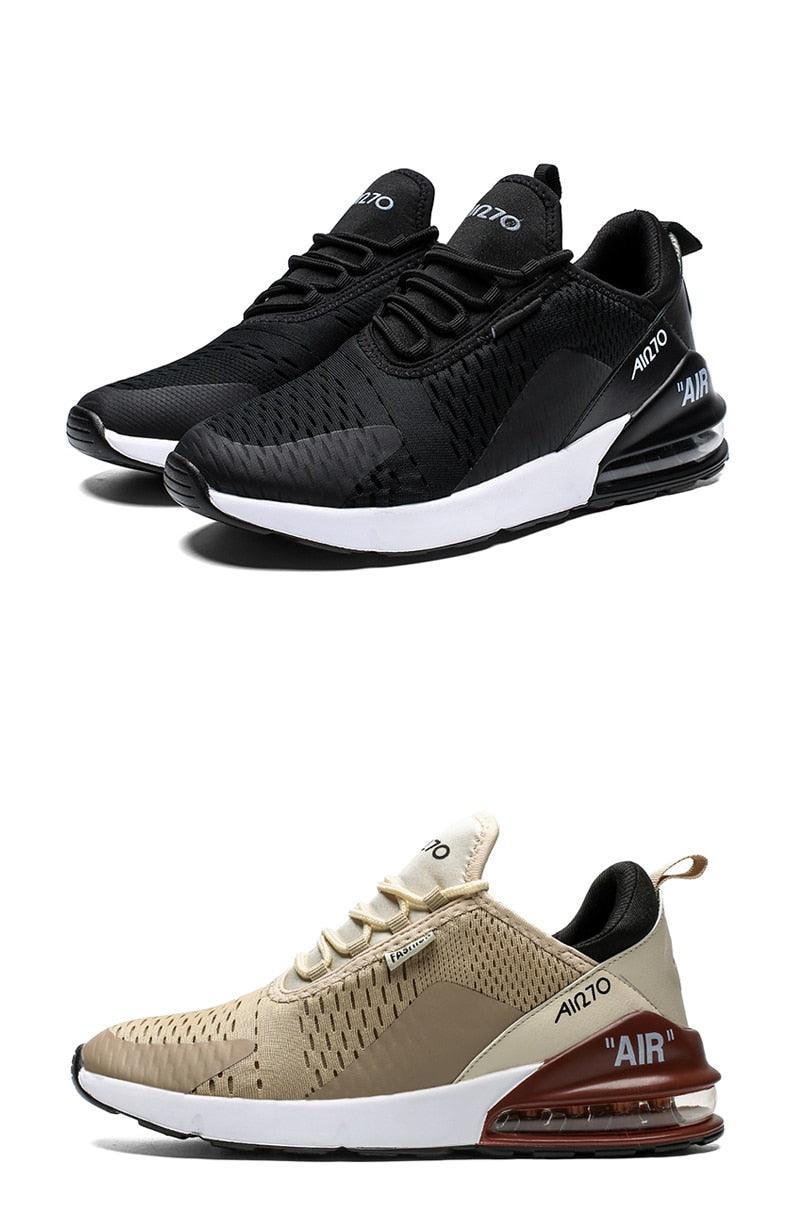 Unisex Air Cushion Running Shoes Mens Sneakers Breathable Light Sports Shoes Training Jogging Arch Support Tennis Shoe Breathable Air Cushion Sneakers For Gym Workout Stevvex
