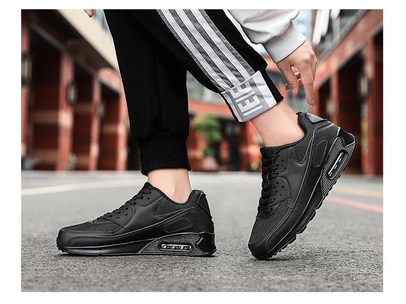 Unisex Air Cushion Sneakers Men's Colorful Casual  Fashion Jogging Sneakers Outdoor Sports Sneakers Lace Up Unisex Walk Women's Air Athletic Running Sneakers Stevvex