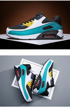 Unisex Air Cushion Sneakers Men's Colorful Casual  Fashion Jogging Sneakers Outdoor Sports Sneakers Lace Up Unisex Walk Women's Air Athletic Running Sneakers Stevvex