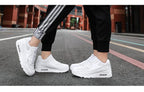 Unisex Air Cushion Sneakers Men's Colorful Casual  Fashion Jogging Sneakers Outdoor Sports Sneakers Lace Up Unisex Walk Women's Air Athletic Running Sneakers Stevvex