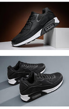 Unisex Air Cushion Sneakers Men's Colorful Casual  Fashion Jogging Sneakers Outdoor Sports Sneakers Lace Up Unisex Walk Women's Air Athletic Running Sneakers Stevvex
