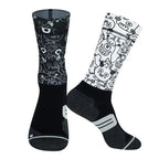 Unisex Anti Slip Socks Professional Bike Street Sports Socks Cycling Socks For Men And Women  Breathable Socks 37-44 Stevvex