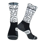Unisex Anti Slip Socks Professional Bike Street Sports Socks Cycling Socks For Men And Women  Breathable Socks 37-44 Stevvex