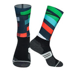 Unisex Anti Slip Socks Professional Bike Street Sports Socks Cycling Socks For Men And Women  Breathable Socks 37-44 Stevvex