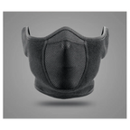 Unisex Breathable Black Half Ski Windproof Sport Mask Face Cover Ear Warmer For Winter Weather Men Running Thermal Masks Scarf Snowboard Ski Mask Neck Warmer Stevvex