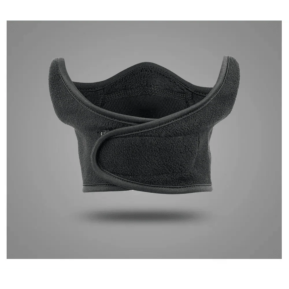Unisex Breathable Black Half Ski Windproof Sport Mask Face Cover Ear Warmer For Winter Weather Men Running Thermal Masks Scarf Snowboard Ski Mask Neck Warmer Stevvex
