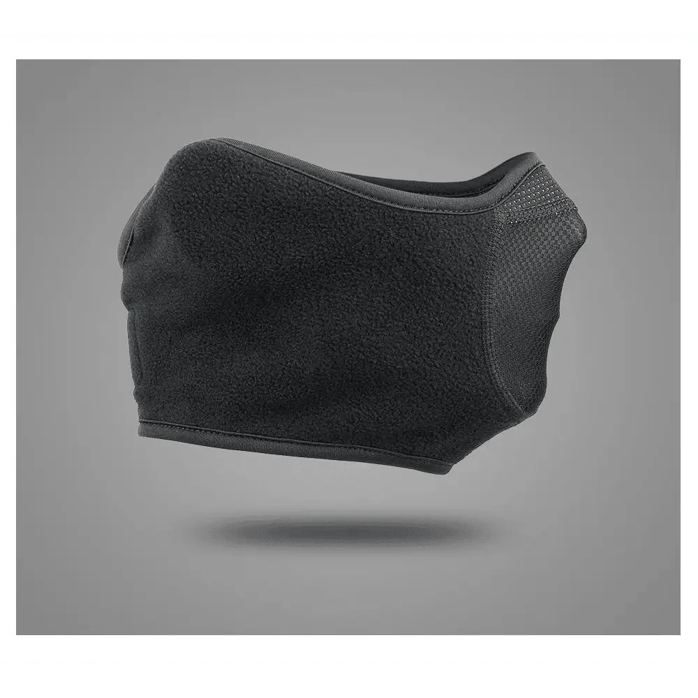 Unisex Breathable Black Half Ski Windproof Sport Mask Face Cover Ear Warmer For Winter Weather Men Running Thermal Masks Scarf Snowboard Ski Mask Neck Warmer Stevvex