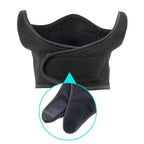 Unisex Breathable Black Half Ski Windproof Sport Mask Face Cover Ear Warmer For Winter Weather Men Running Thermal Masks Scarf Snowboard Ski Mask Neck Warmer Stevvex