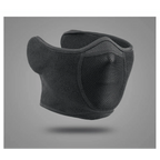 Unisex Breathable Black Half Ski Windproof Sport Mask Face Cover Ear Warmer For Winter Weather Men Running Thermal Masks Scarf Snowboard Ski Mask Neck Warmer Stevvex