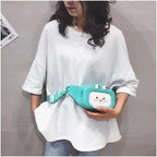 Unisex Cartoon Design Waist Fanny Pack For Traveling Unique Fashion Bag Cute Chest Bag For Women Stevvex