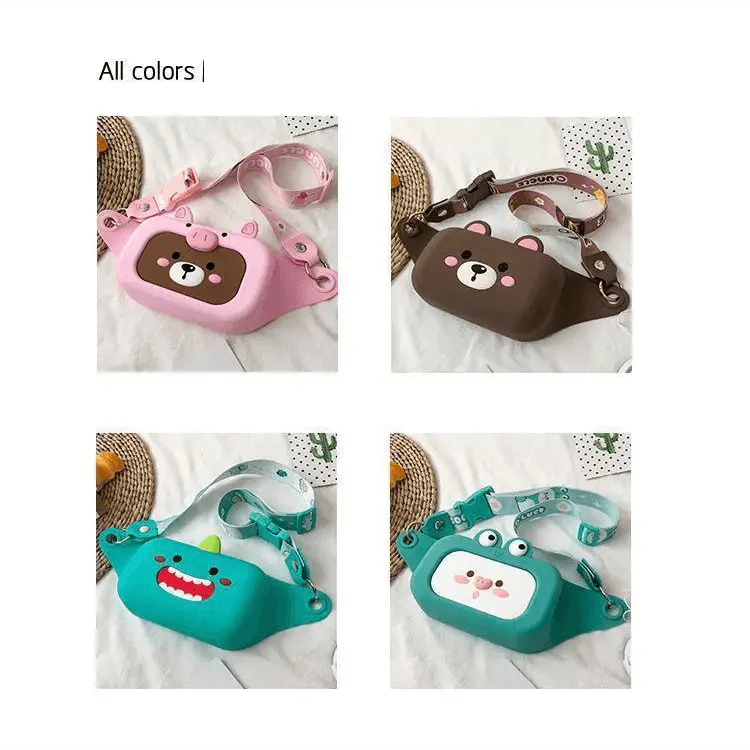 Unisex Cartoon Design Waist Fanny Pack For Traveling Unique Fashion Bag Cute Chest Bag For Women Stevvex