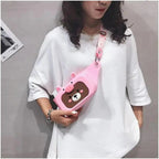 Unisex Cartoon Design Waist Fanny Pack For Traveling Unique Fashion Bag Cute Chest Bag For Women Stevvex