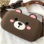 Unisex Cartoon Design Waist Fanny Pack For Traveling Unique Fashion Bag Cute Chest Bag For Women Stevvex