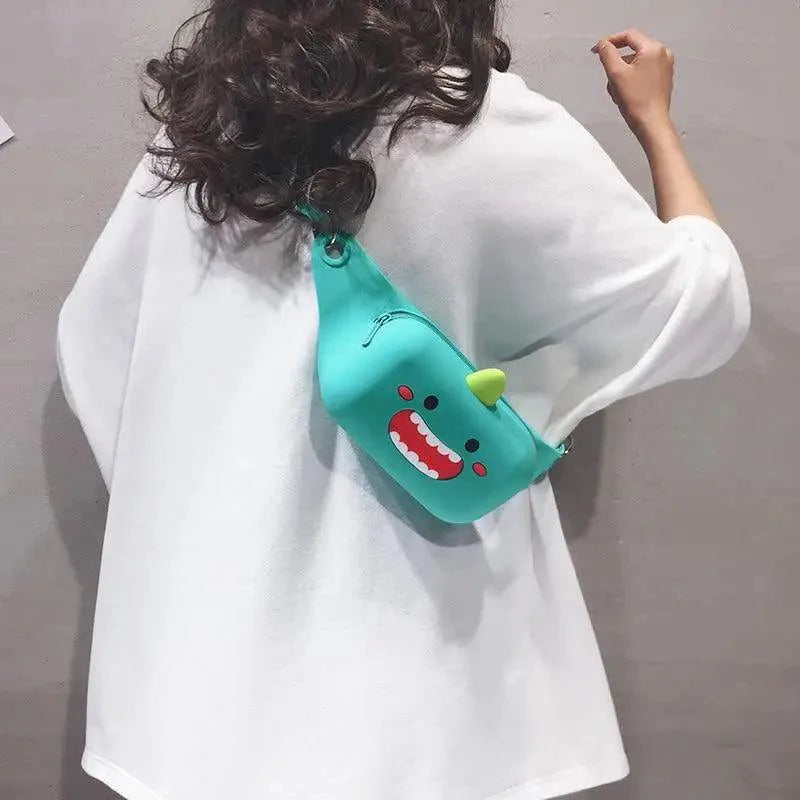 Unisex Cartoon Design Waist Fanny Pack For Traveling Unique Fashion Bag Cute Chest Bag For Women Stevvex