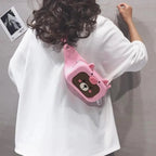 Unisex Cartoon Design Waist Fanny Pack For Traveling Unique Fashion Bag Cute Chest Bag For Women Stevvex