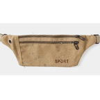 Unisex Casual Canvas Waist Bag Functional Comfortable Waist Bag Classic Waterproof Cross Body Traveling Bag Stevvex