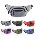 Unisex Casual Chest Belt Simple Waist Bag Adjustable Fanny Pack Pouch Outdoors Traveling Bag Stevvex